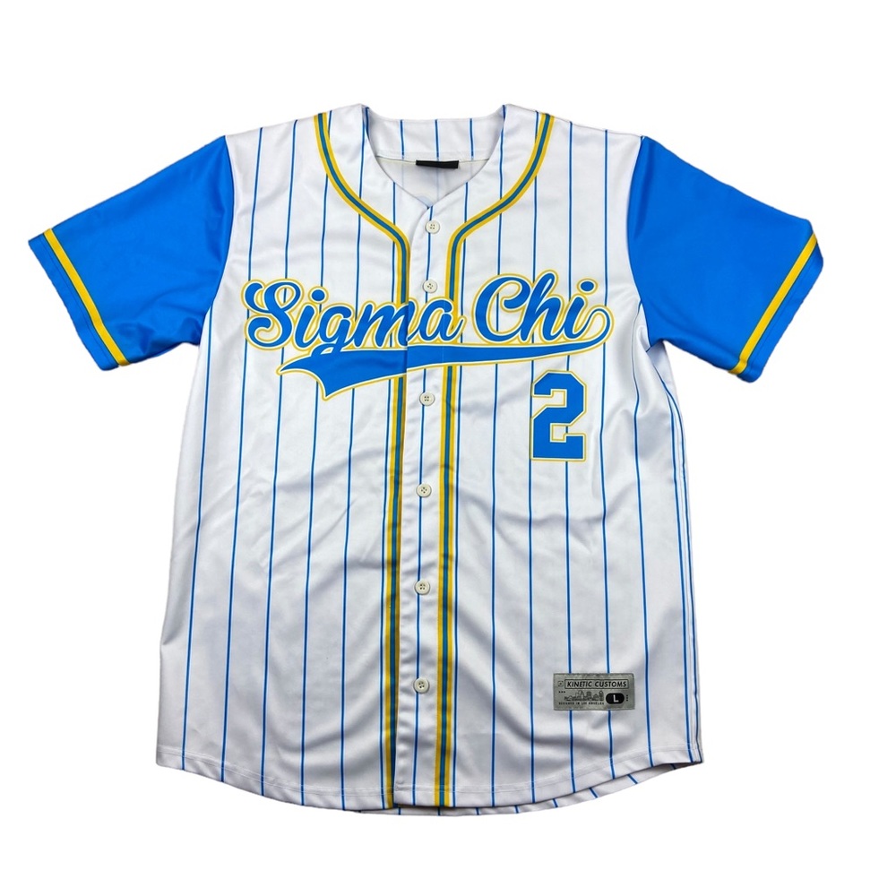 Kinetic Society Baseball Jersey Carson #2 Size L